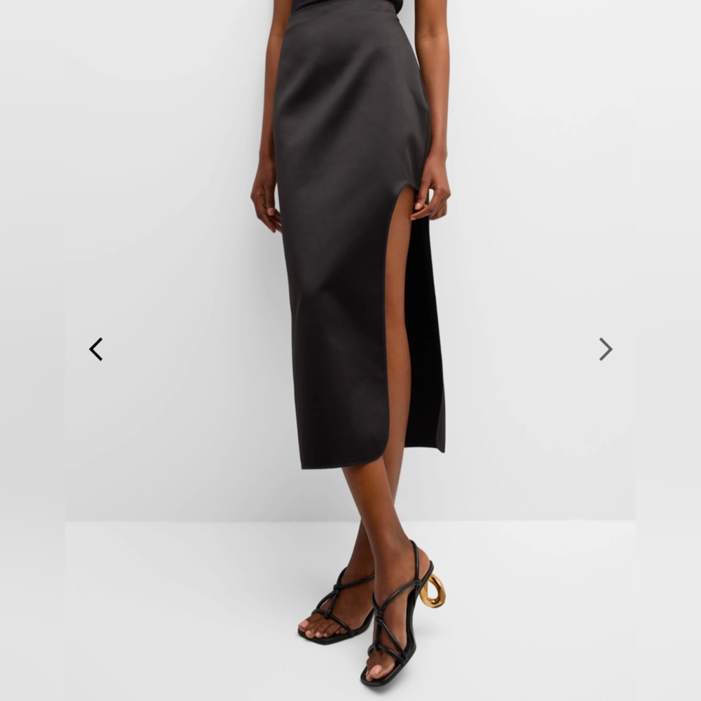 By Malene Birger Wick Side Slit Skirt